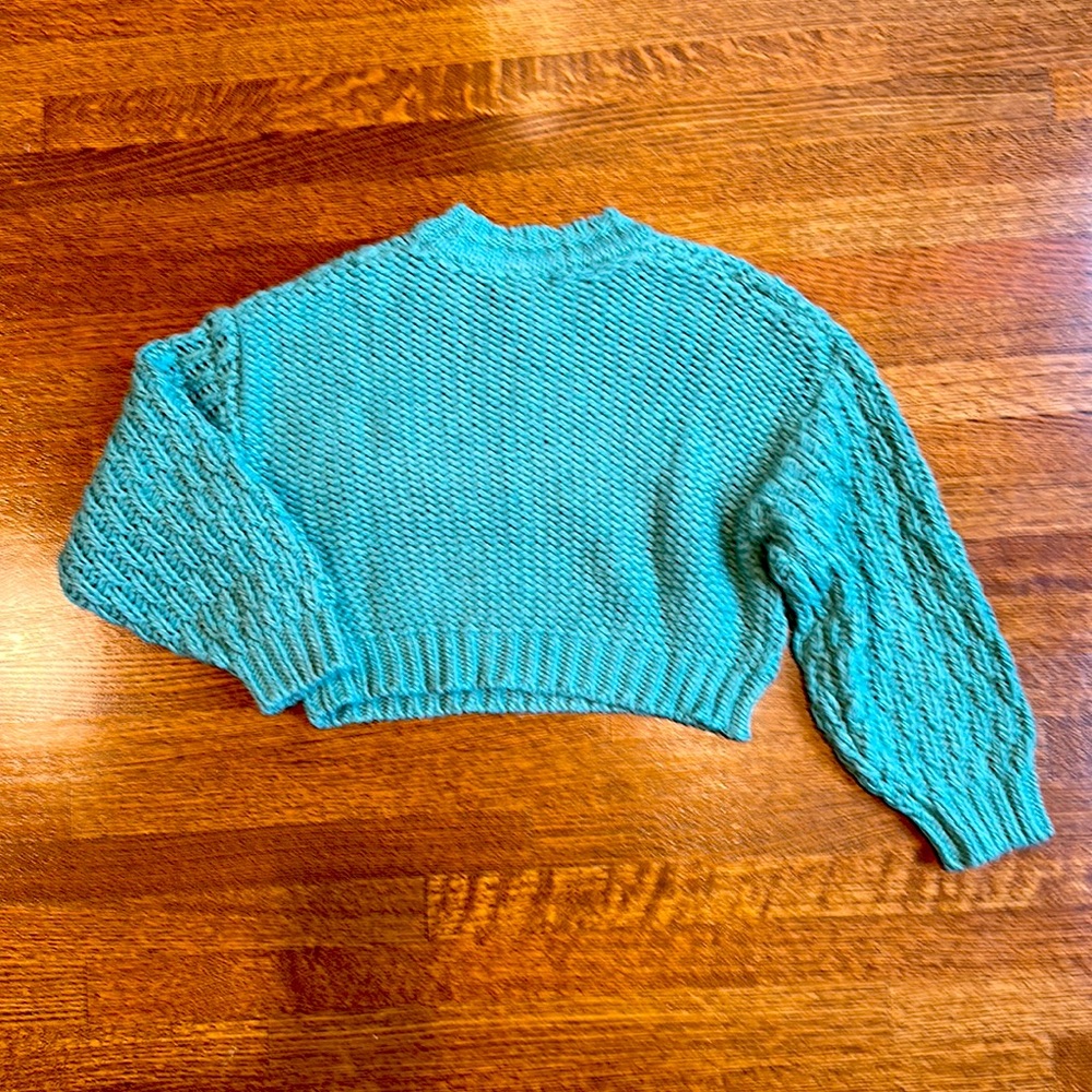 Universal Thread Mock Neck Crop Sweater - image 3